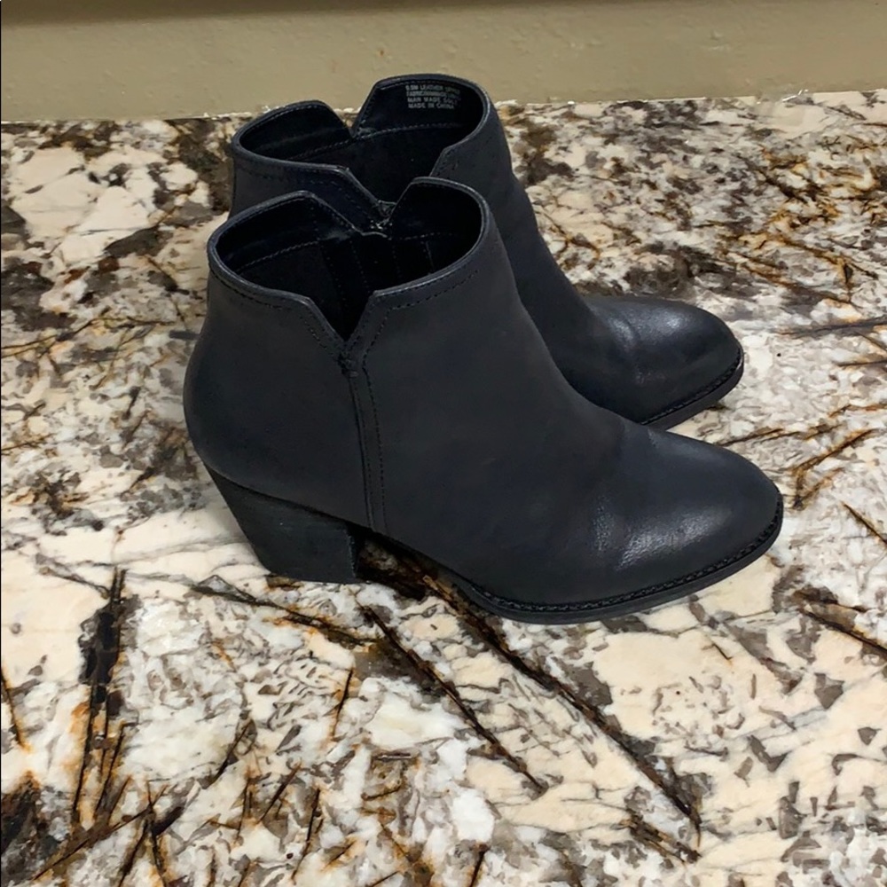 Gianni Bini Leather Booties